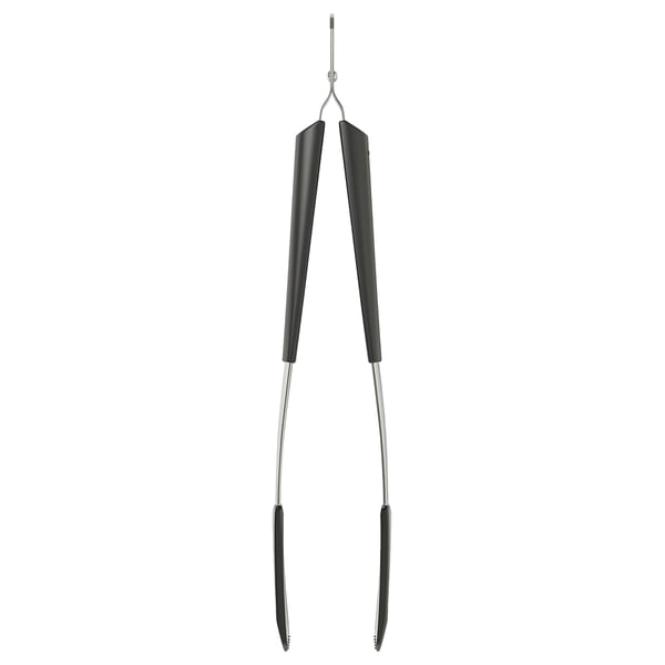 IKEA 365+ HJÄLTE Tongs, stainless steel/black - IKEA