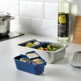 IKEA 365+ Insert for food container, set of 2, dark blue