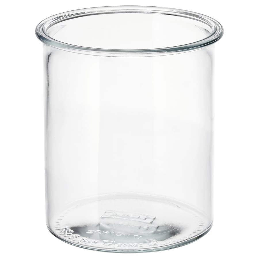 IKEA 365+ jar, round/glass, 57 oz IKEA