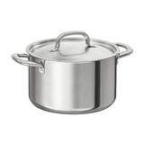 IKEA 365+ Pot with lid, stainless steel, 5 qt