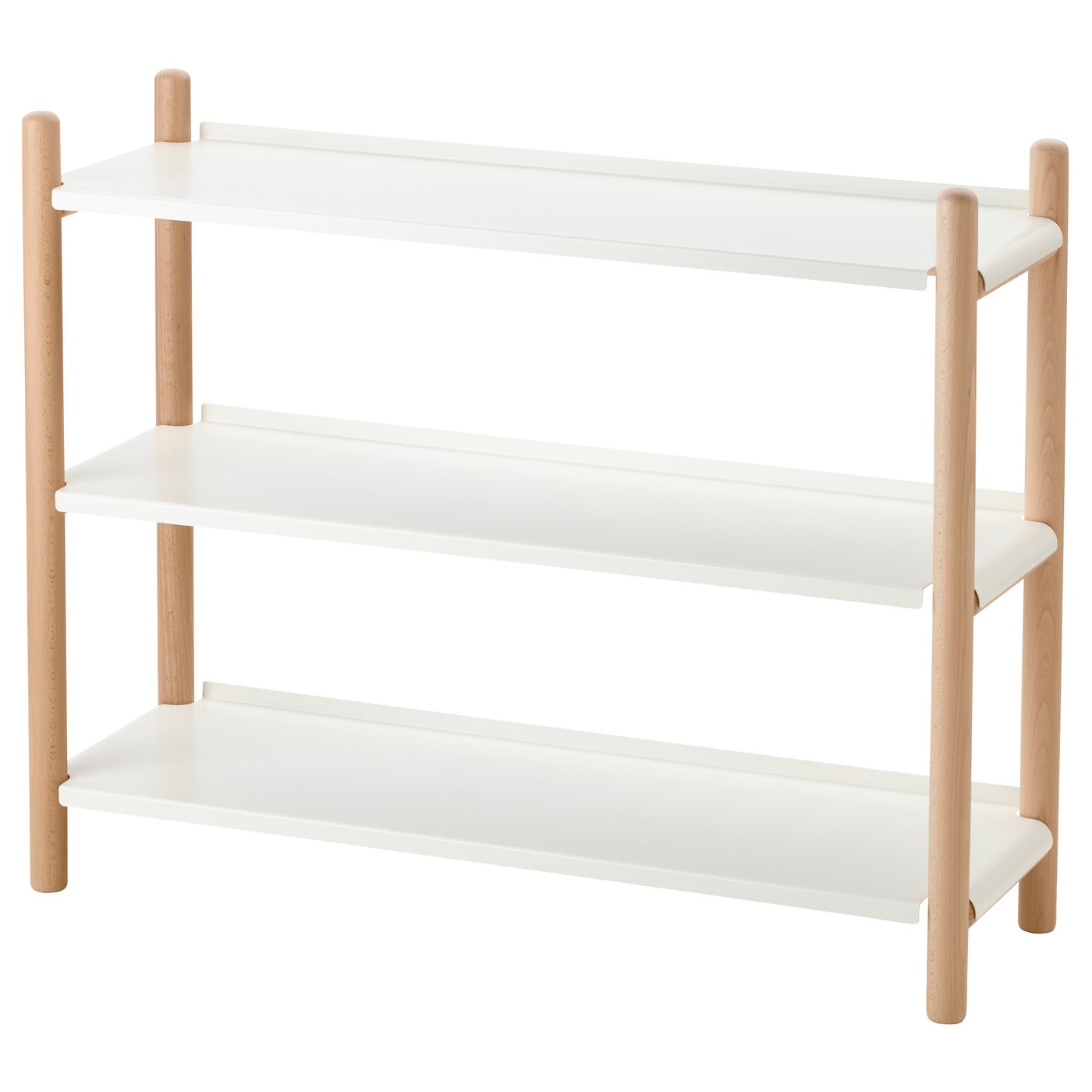 Ikea Ps 2017 Shelf Unit Beech White Ikea