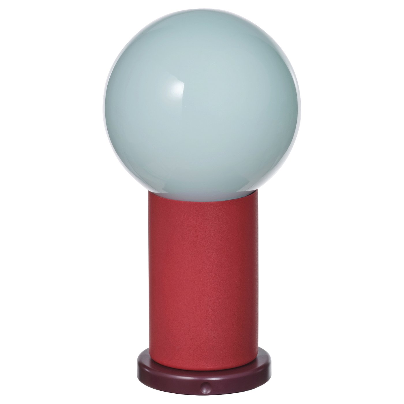 IKEA PS 2026 LED portable lamp, battery operated dimmable/red