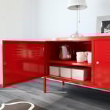 IKEA PS Cabinet, red, 46 7/8x24 3/4 "
