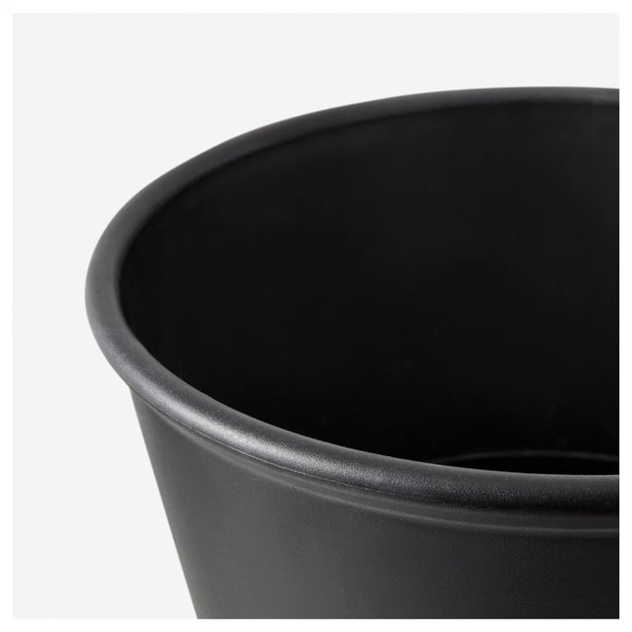 IKEA PS FEJÖ Selfwatering plant pot, black IKEA