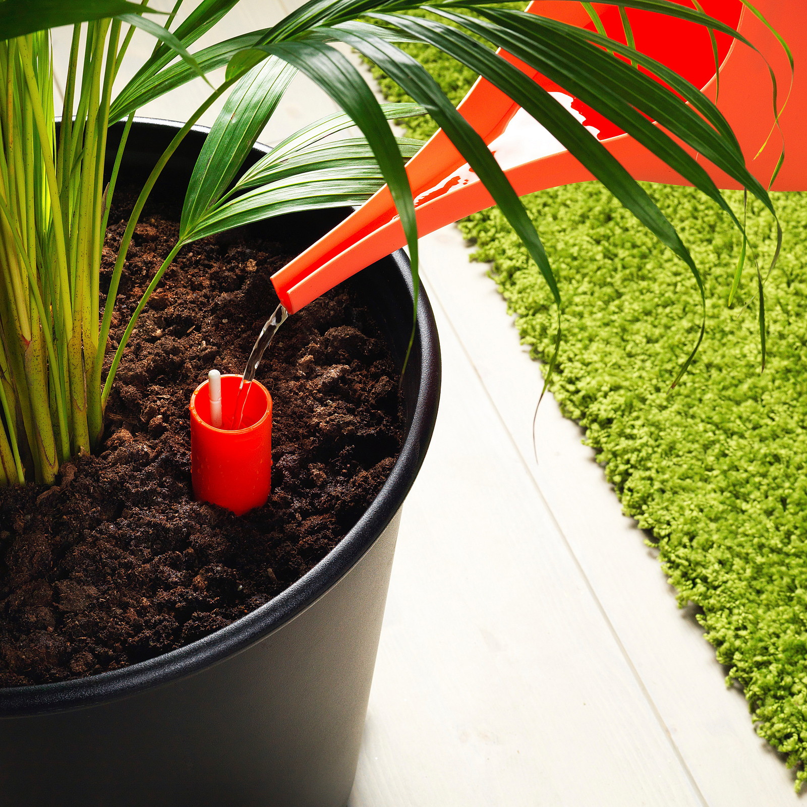 IKEA PS FEJÖ Selfwatering plant pot, black IKEA