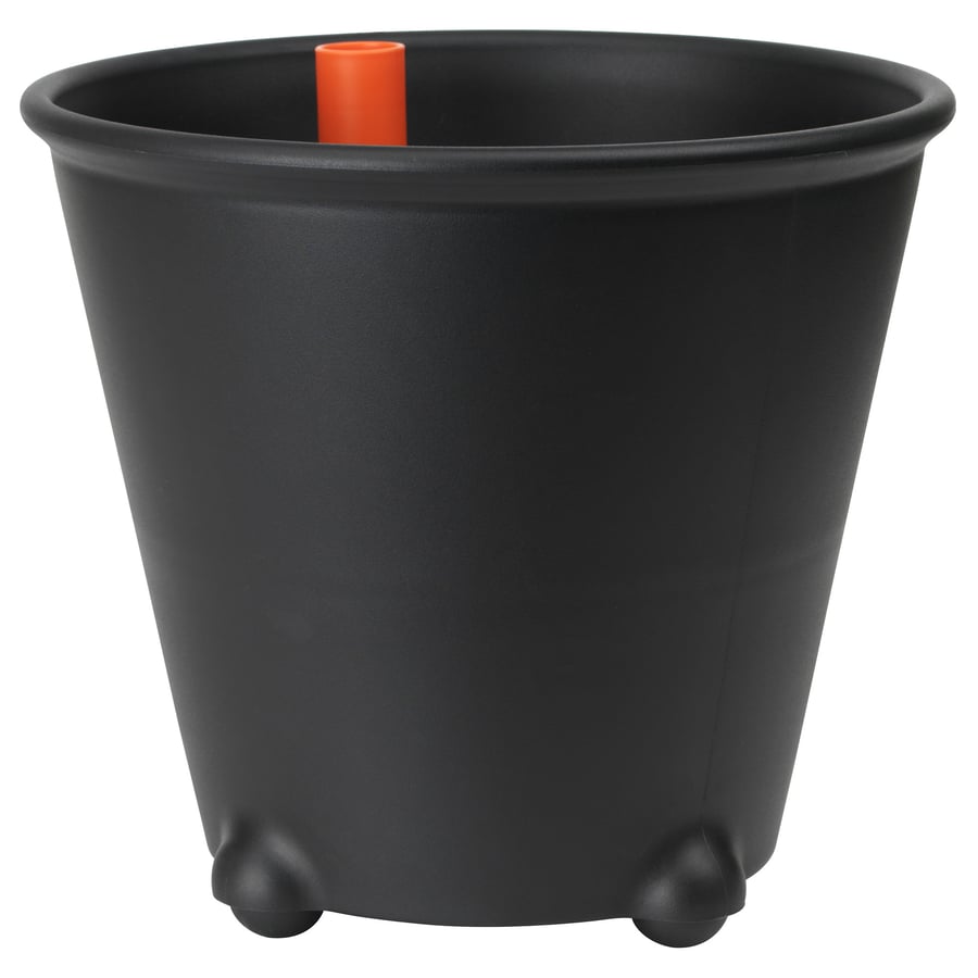 IKEA PS FEJÖ Selfwatering plant pot, black IKEA