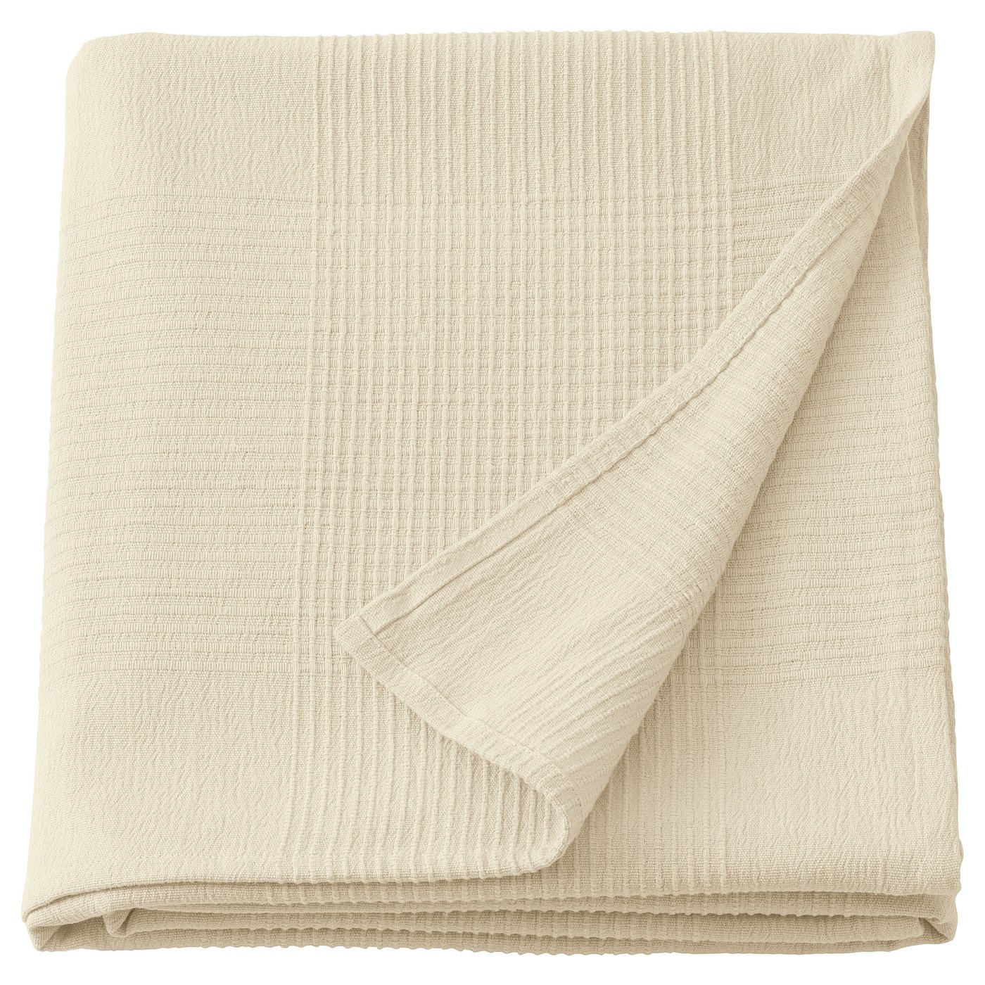 INDIRA Bedspread, natural/unbleached cotton, Twin/Full