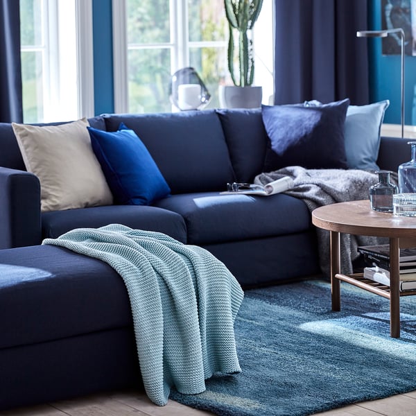 Ingabritta Throw Light Blue Ikea