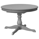 INGATORP Extendable table, gray, 43 1/4/61 "