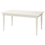 INGATORP Extendable table, white, 61/84 5/8x34 1/4 "