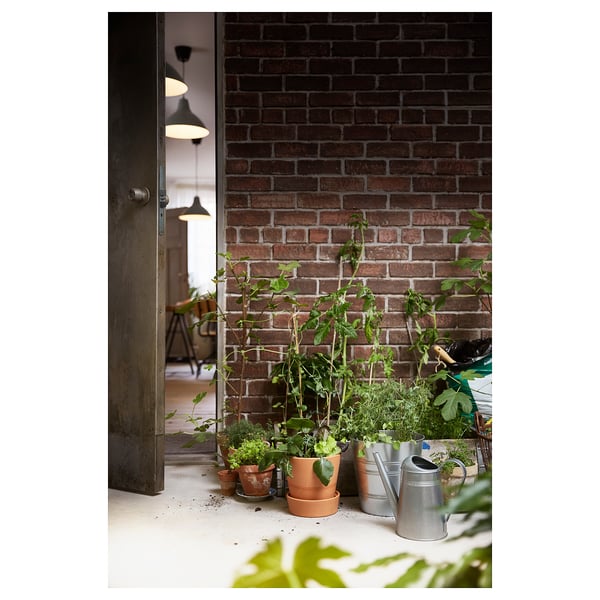 Ingefara Plant Pot With Saucer Outdoor Indoor Outdoor