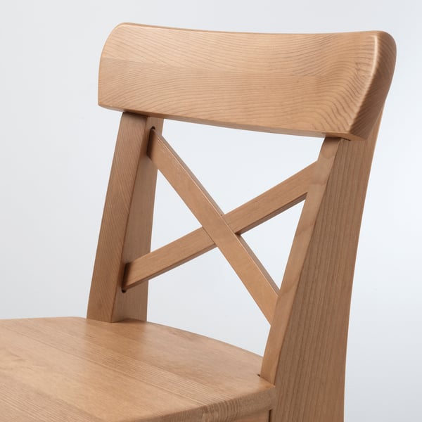 Ingolf Junior Chair Antique Stain Ikea