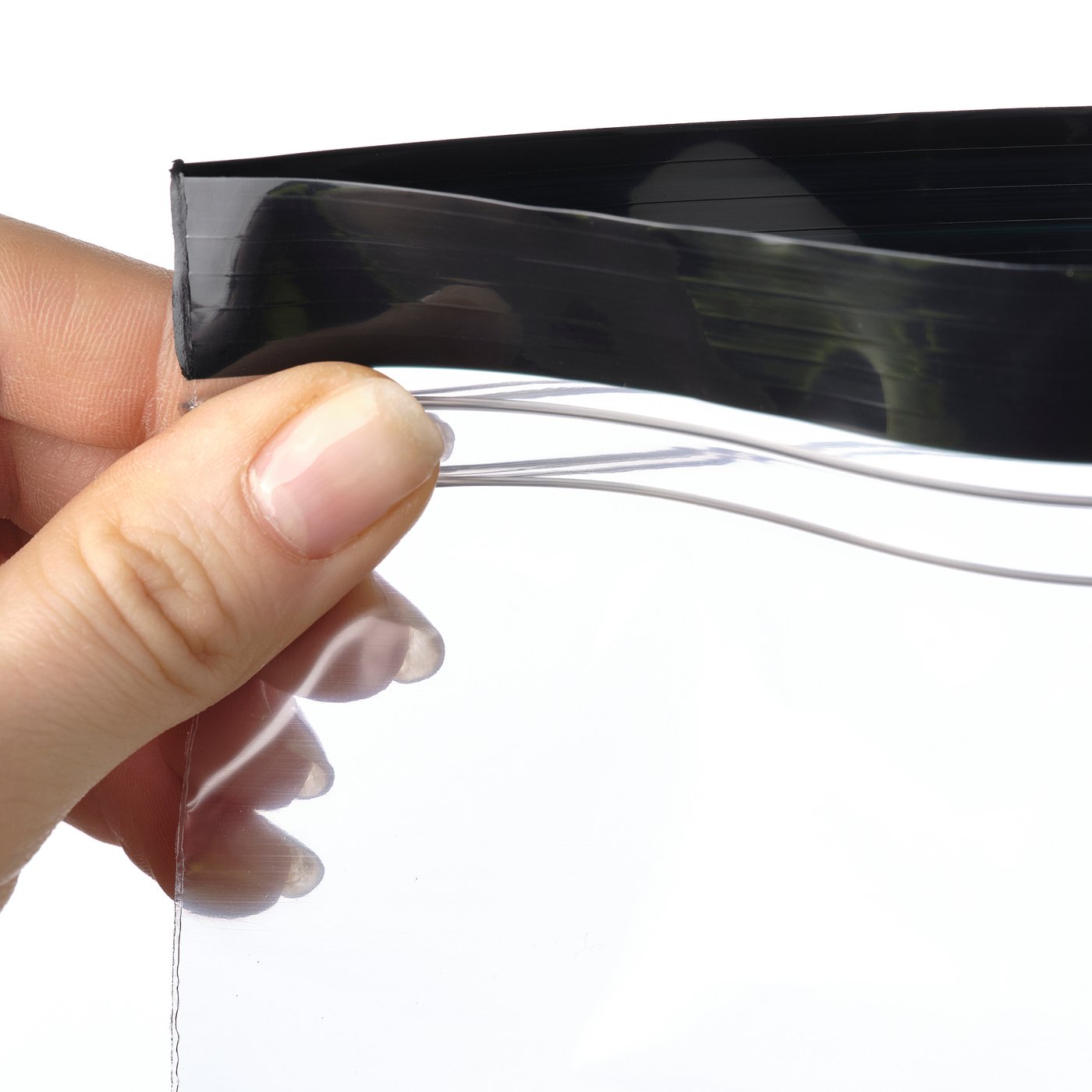 Resealable bag, patterned/black yellow 6