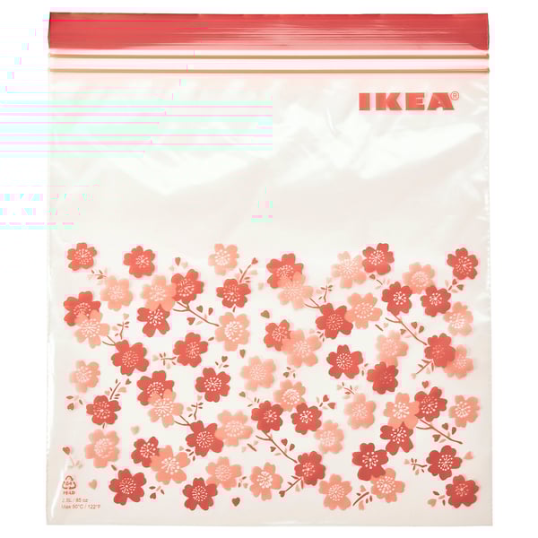 ISTAD Resealable bag, patterned, 85 oz