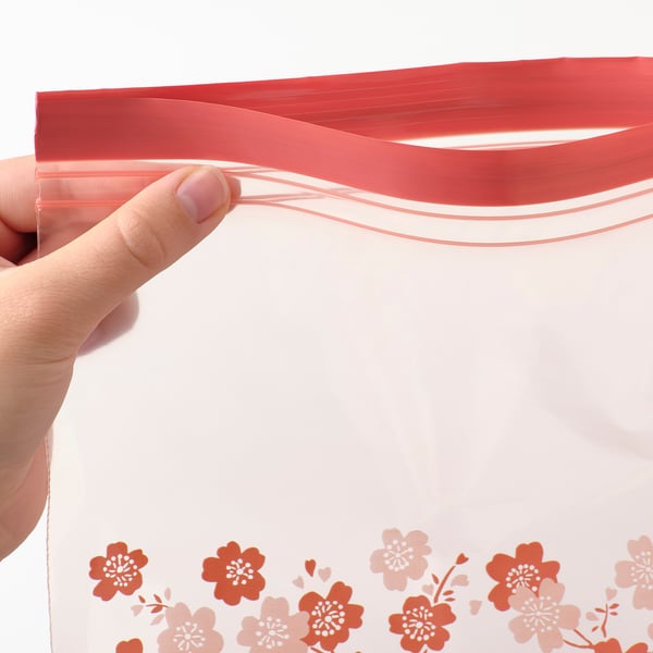 ISTAD Resealable bag, patterned, 85 oz