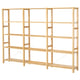Option: IVAR 3 section shelving unit, pine, 102x11 3/4x70 1/2 "