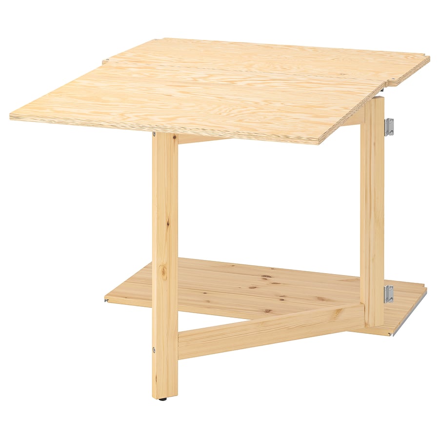 IVAR folding table, pine, 311/2x195/8433/4" IKEA