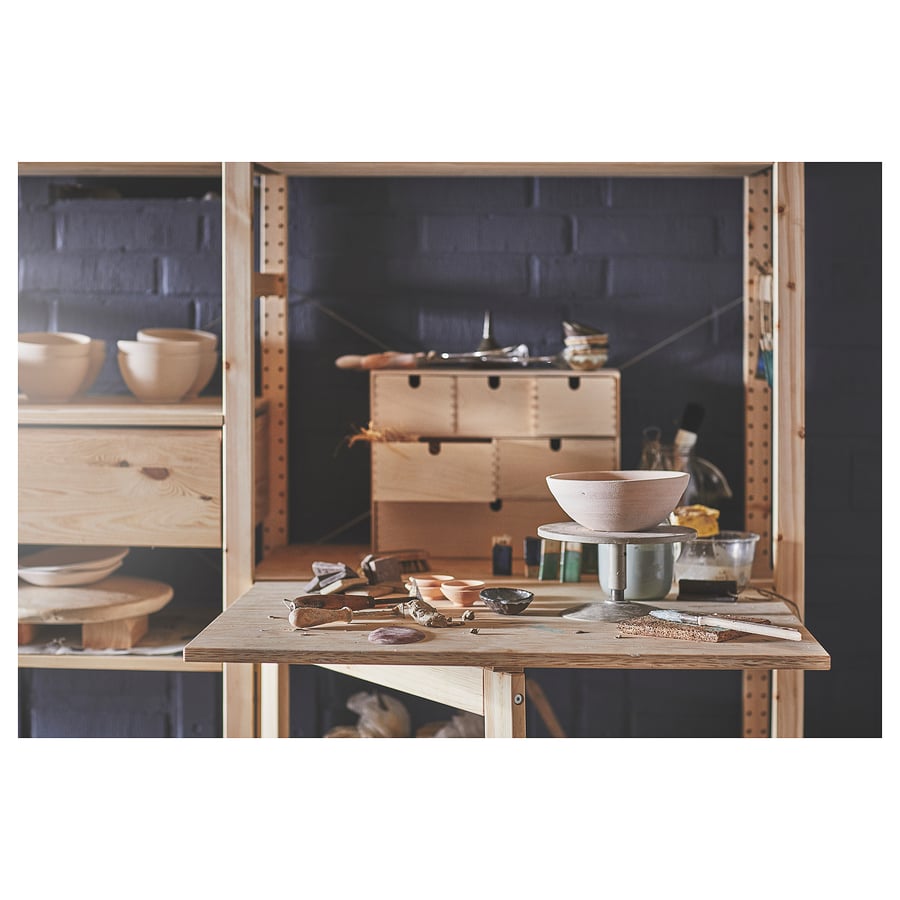 IVAR folding table, pine, 311/2x195/8433/4" IKEA