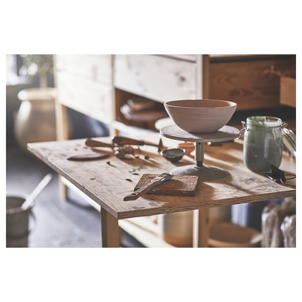 IVAR folding table, pine, 311/2x195/8433/4" IKEA