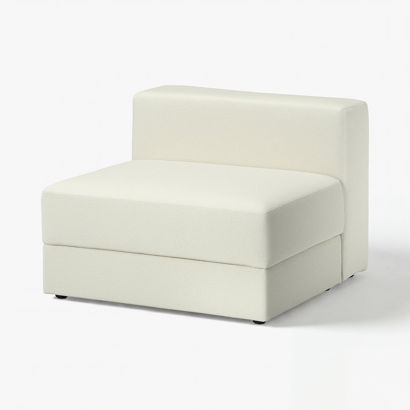 JÄTTEBO 1.5-seat module with storage, Axvall off-white - IKEA