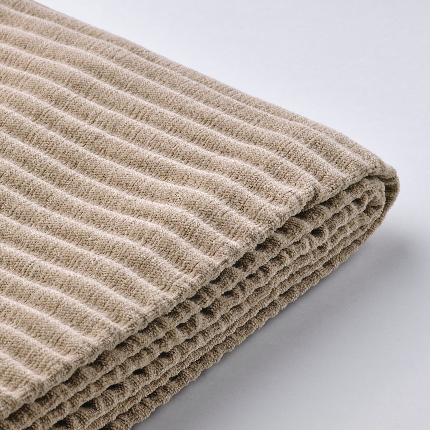 JÄTTEBO 1.5-seat module with storage, Samsala gray-beige