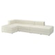 JÄTTEBO 3.5-seat mod sofa w chaise, Axvall off-white