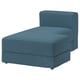 JÄTTEBO Chaise module, right, Axvall dark gray-blue