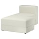 JÄTTEBO Cover chaise module, right, Axvall off-white