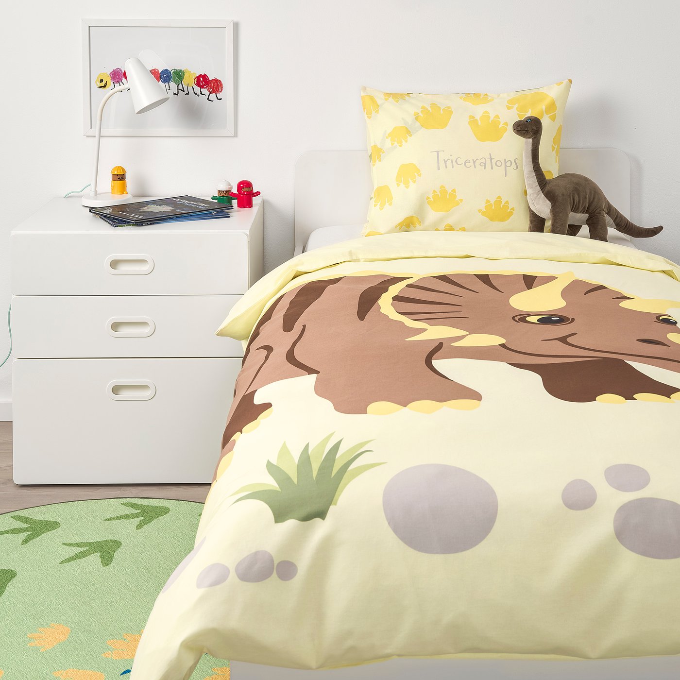 ikea dinosaur bedding