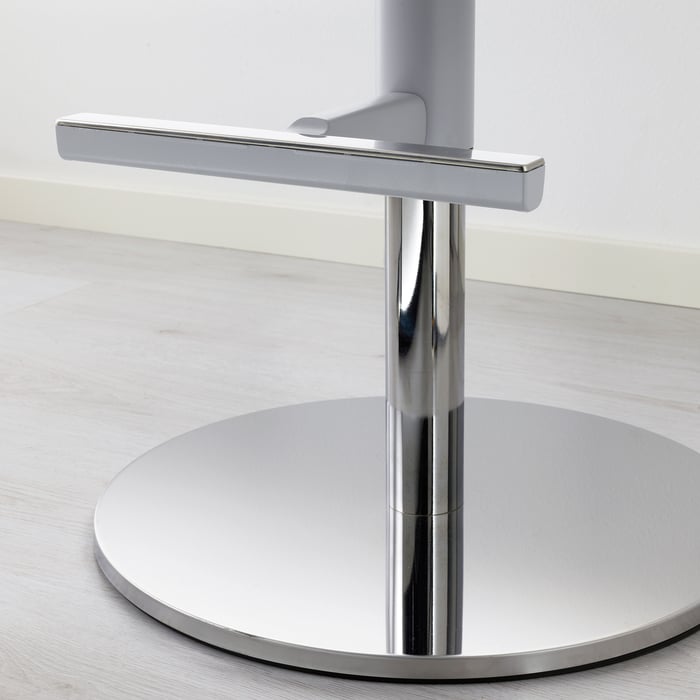 JANINGE Bar stool, gray IKEA