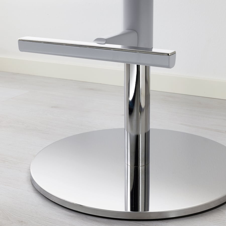 JANINGE Bar stool, gray IKEA