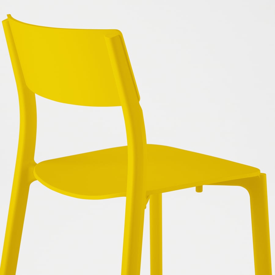 JANINGE chair, yellow IKEA