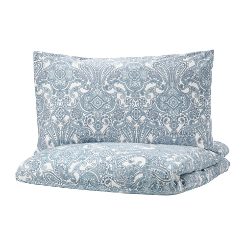 JÄTTEVALLMO Duvet cover and pillowcase(s) Full/Queen (Double/Queen