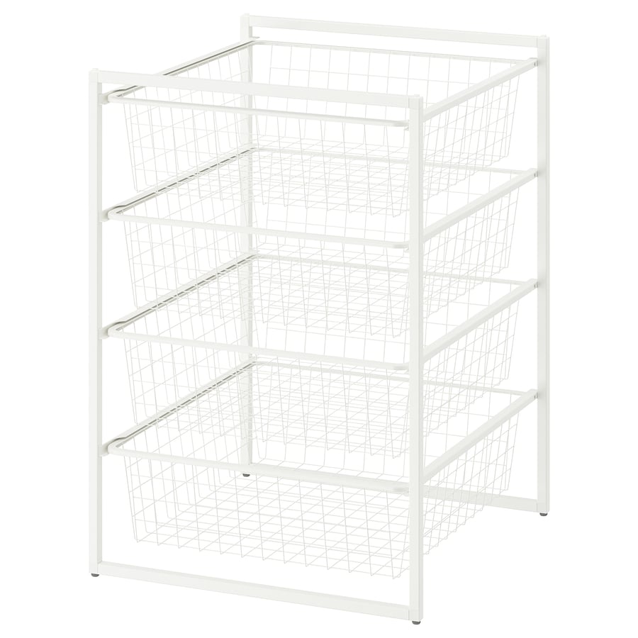 JONAXEL Storage combination, white, 19 5/8x20 1/8x27 1/2 "