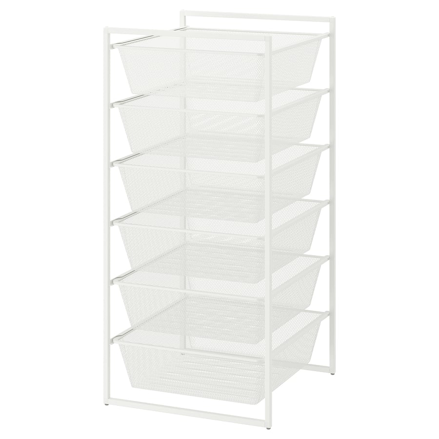 JONAXEL Storage combination, white, 19 5/8x20 1/8x41 "