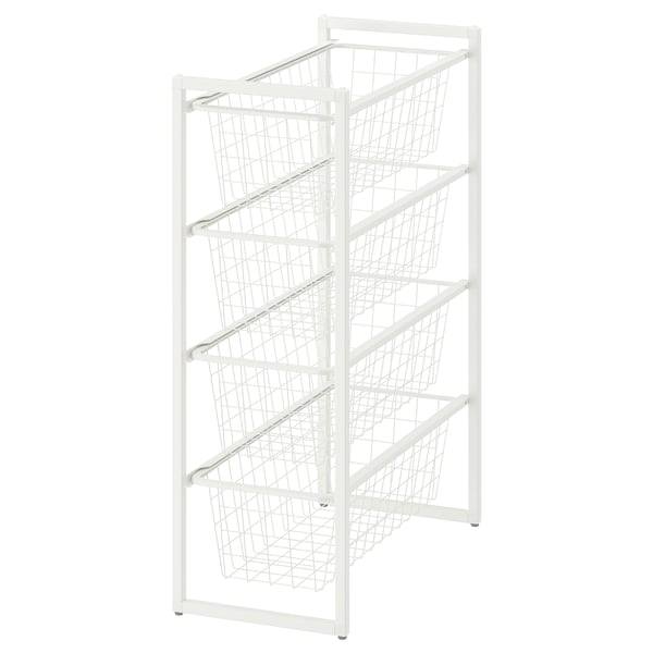 JONAXEL Storage combination, white, 97/8x201/8x271/2 - IKEA