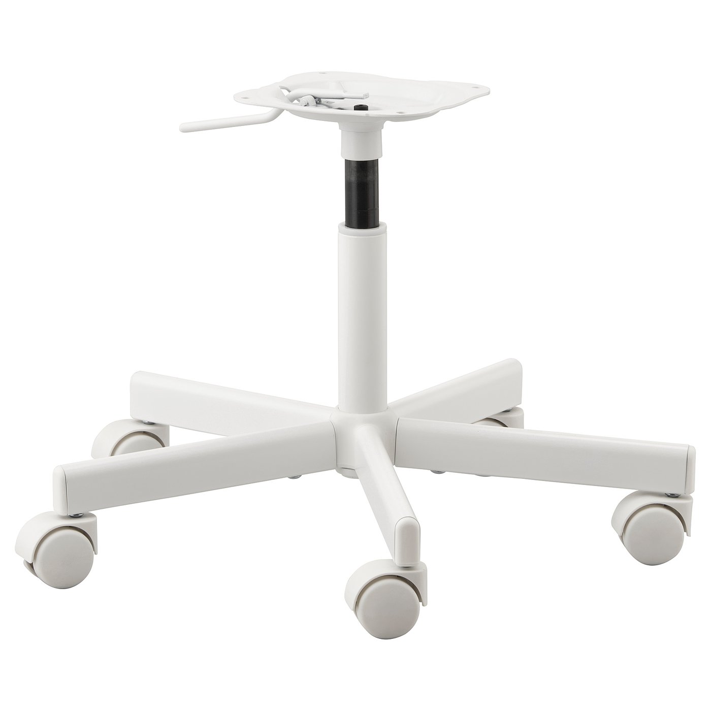 JULES Junior chair frame, swivel, white IKEA