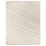 JULGRANSGRÄS Rug, high pile, white/handmade, 7 ' 10 "x9 ' 10 "