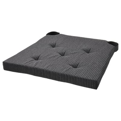 PYNTEN Seat pad, dark gray, 16 ¼x17 - IKEA