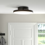 KABOMBA LED ceiling lamp, matte/black, 14 "