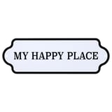 KÄNGSLEBODA Wall decoration, my happy place, 11 ¾x4 "