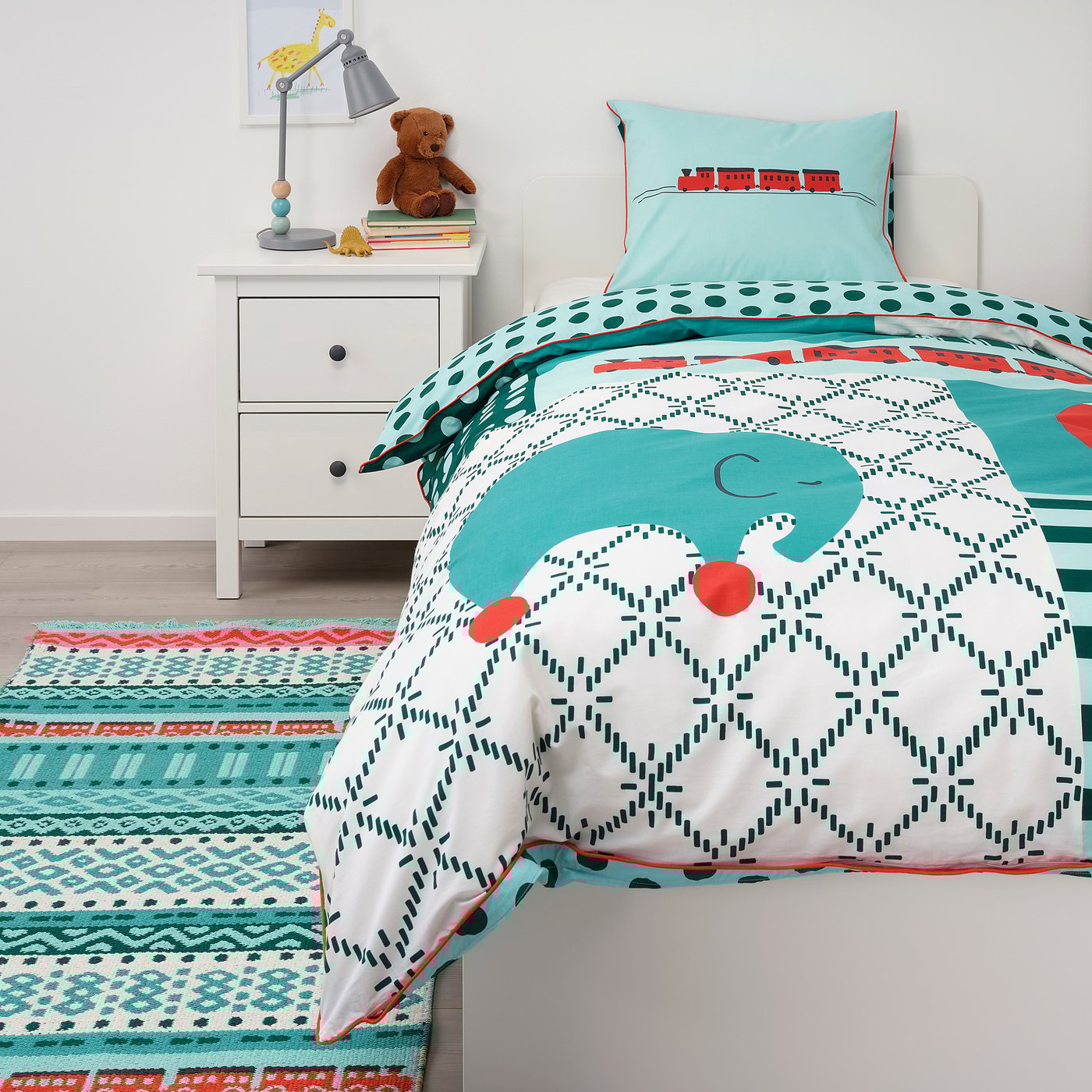 ikea dinosaur bedding