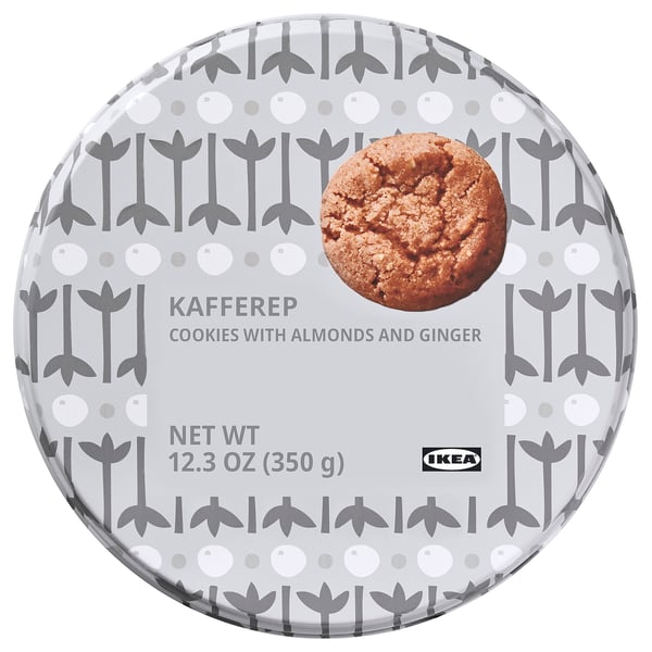 KAFFEREP Cookies with almonds and ginger, 12 oz