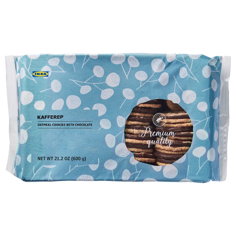 KAFFEREP oatmeal cookies, with chocolate Rainforest Alliance Certified