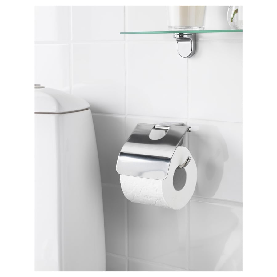 KALKGRUND Toilet roll holder, chrome plated IKEA