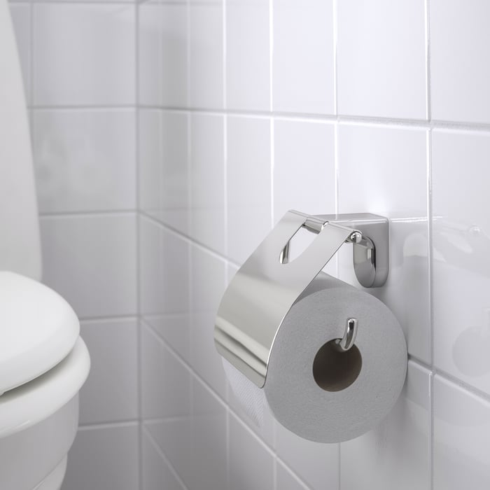 KALKGRUND Toilet roll holder, chrome plated - IKEA US
