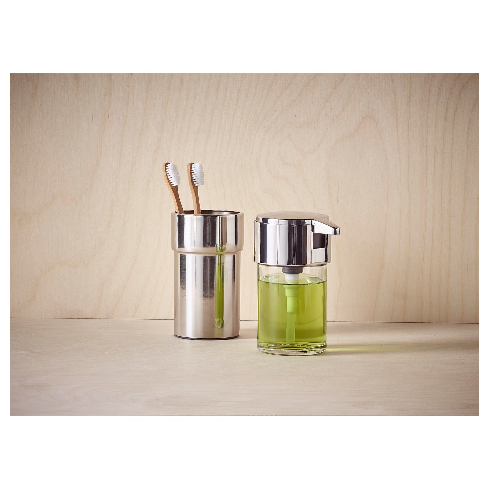 KALKGRUND Toothbrush holder, chrome plated IKEA