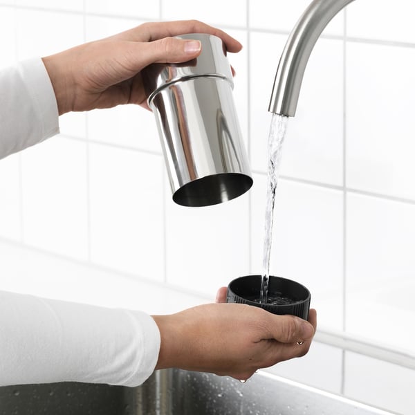 KALKGRUND Toothbrush holder, chrome plated IKEA