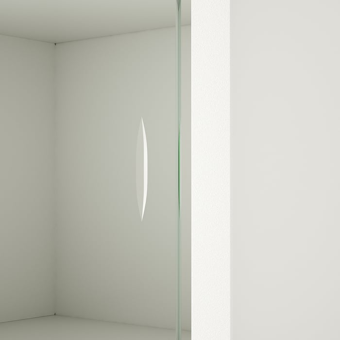 KALKNÄS with sliding doors, white, 475/8x167/8x385/8" IKEA