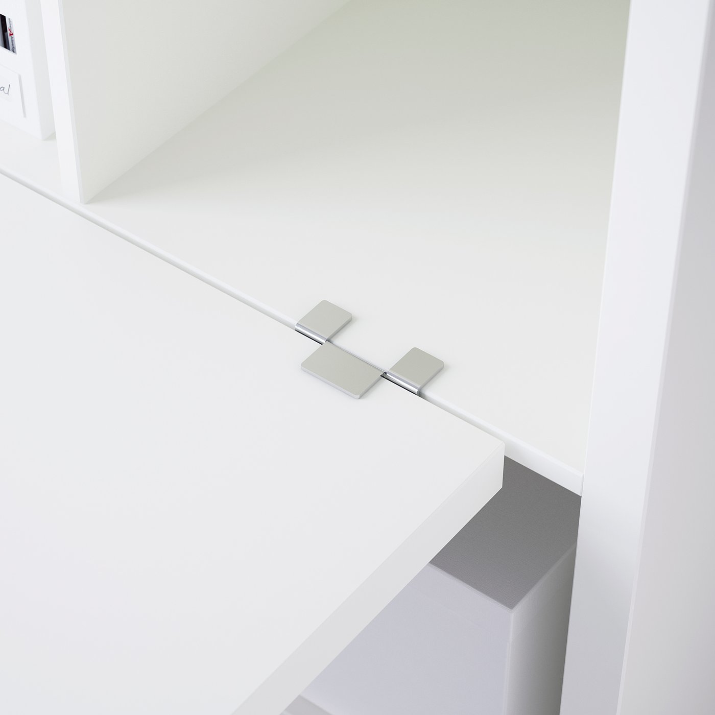Kallax Workstation White Ikea